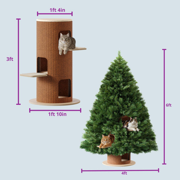Cat Christmas Tree