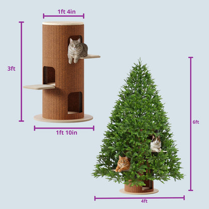 Cat Christmas Tree