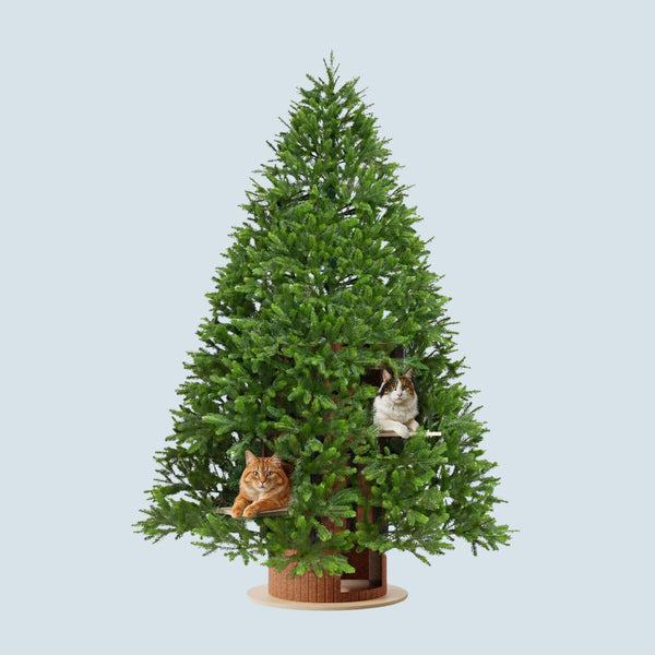 Cat Christmas Tree