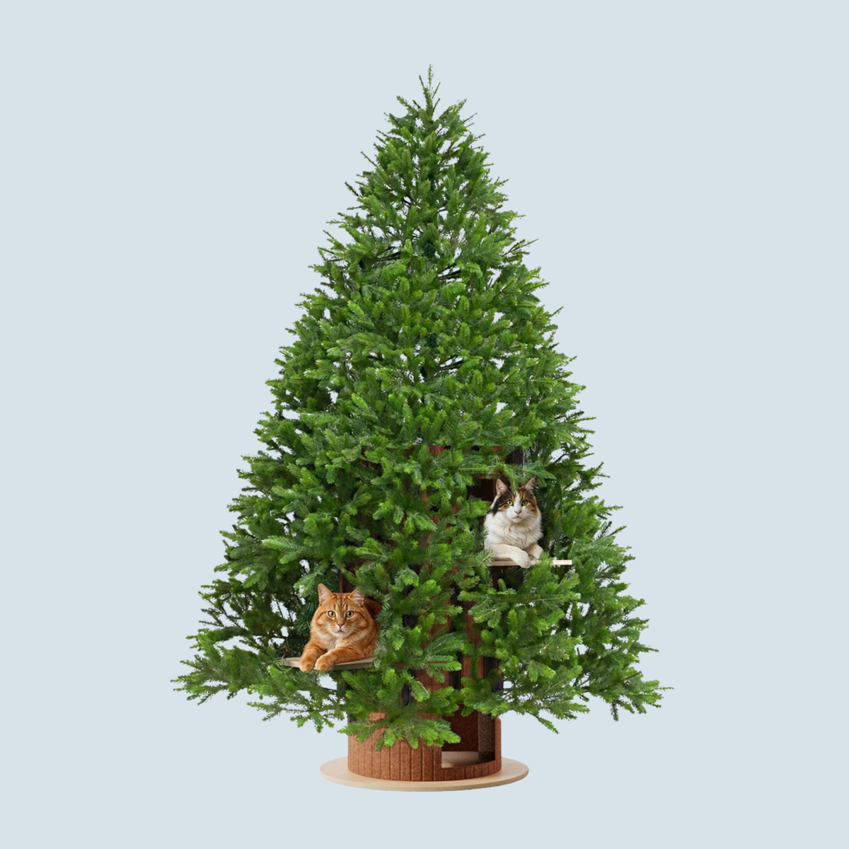 Cat Christmas Tree