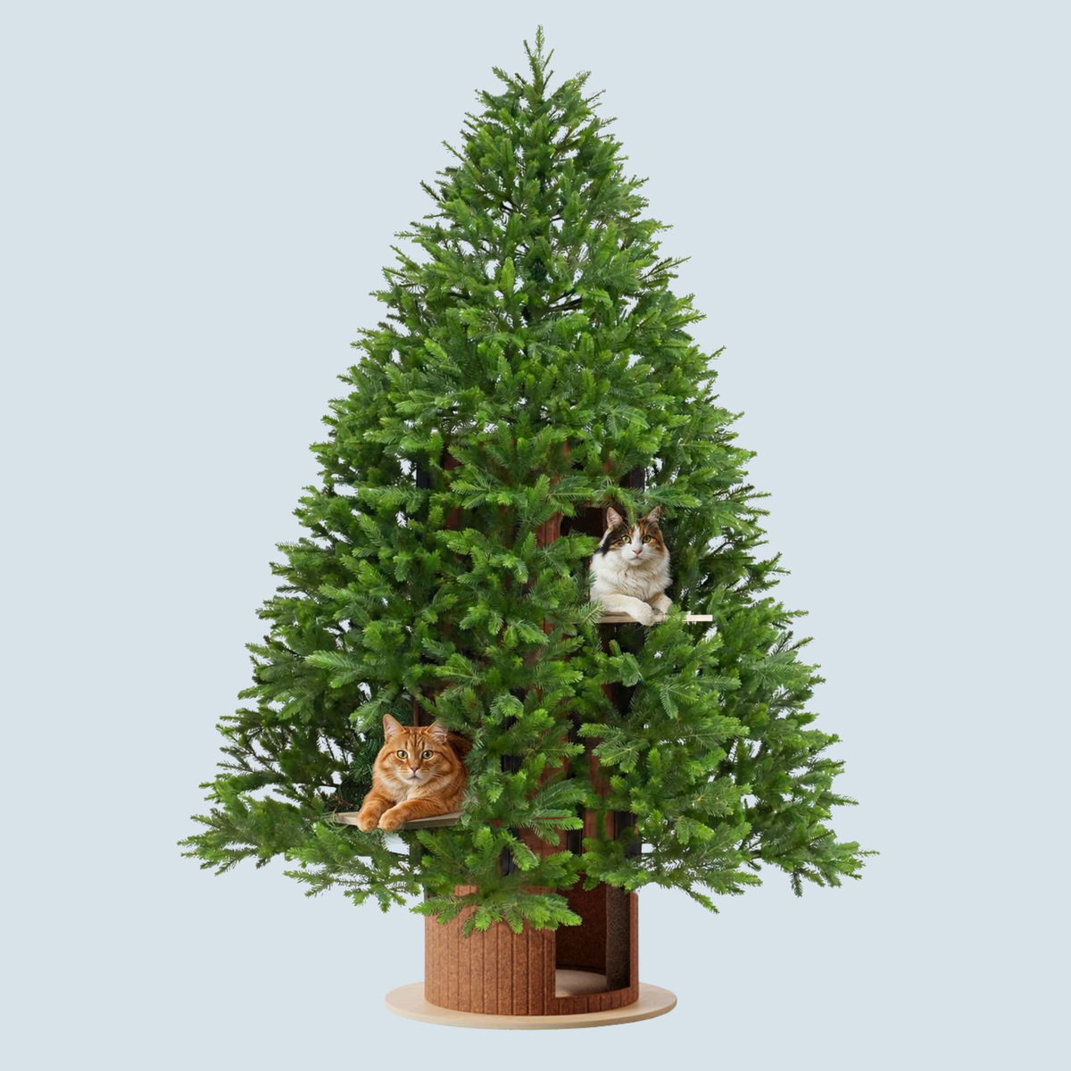 Cat Christmas Tree