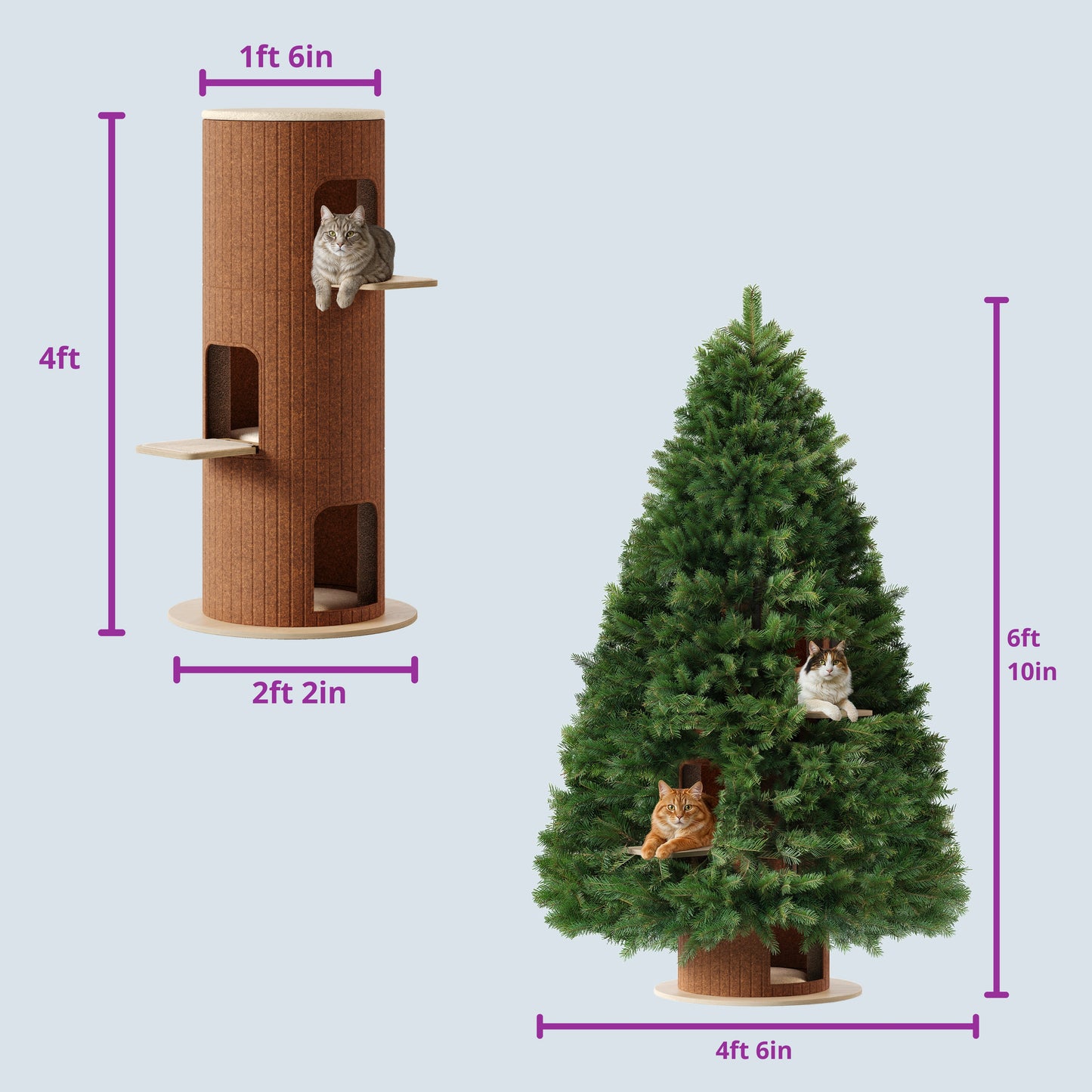 Cat Christmas Tree - Sep 2026